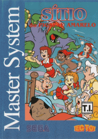 Sitio do Picapau Amarelo PAL Sega Master System PAL box art